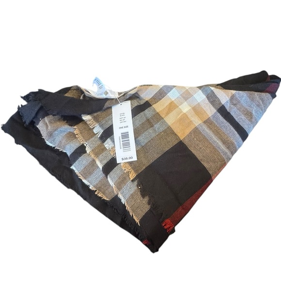 Laundry Accessories - Laundry Plaid Scarf New